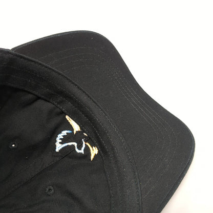 Flying Bird Slideback Hat Black One Size 6 Panel The Classics Yupoong