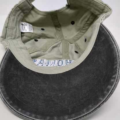 Paradise Mix St. Thomas USVI Baseball Cap Green OSFM Slideback Contrast Bill Hat