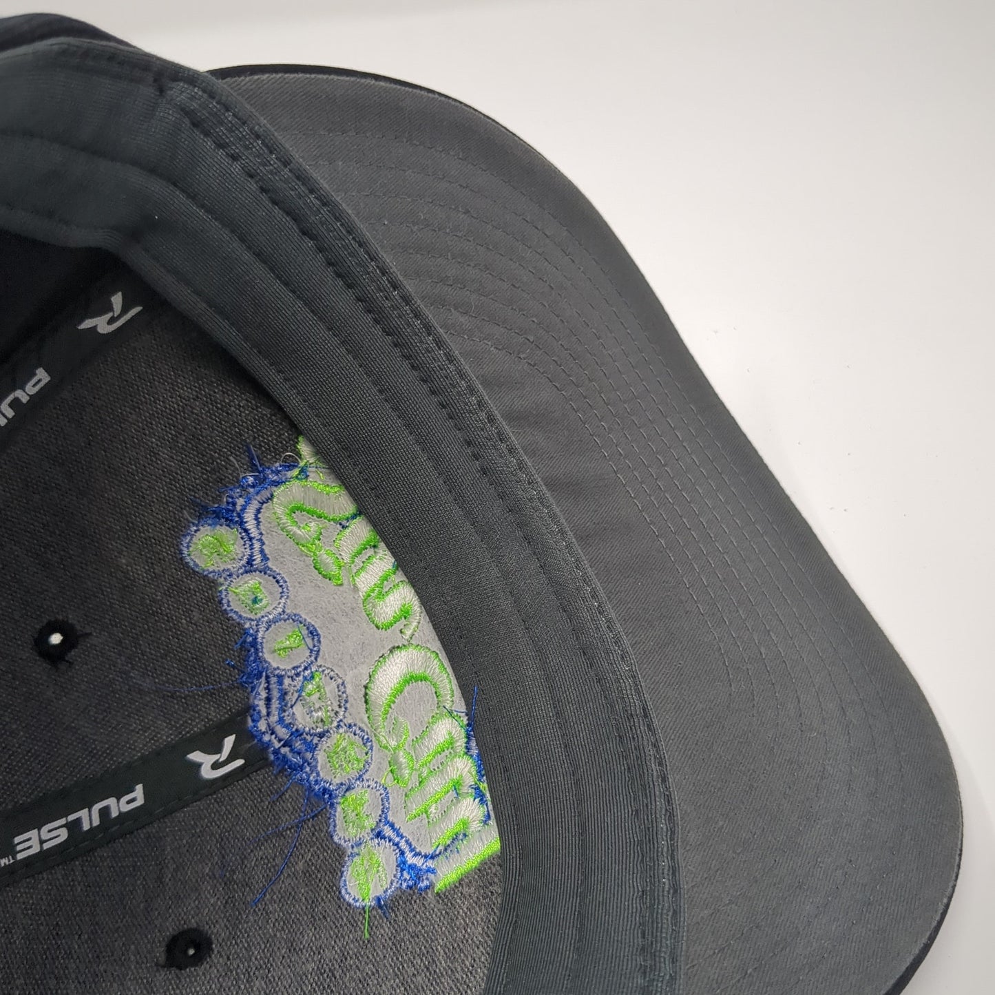 Spiderz Sin City Fitted Hat Black Medium Embroidered Flexfit Richardson