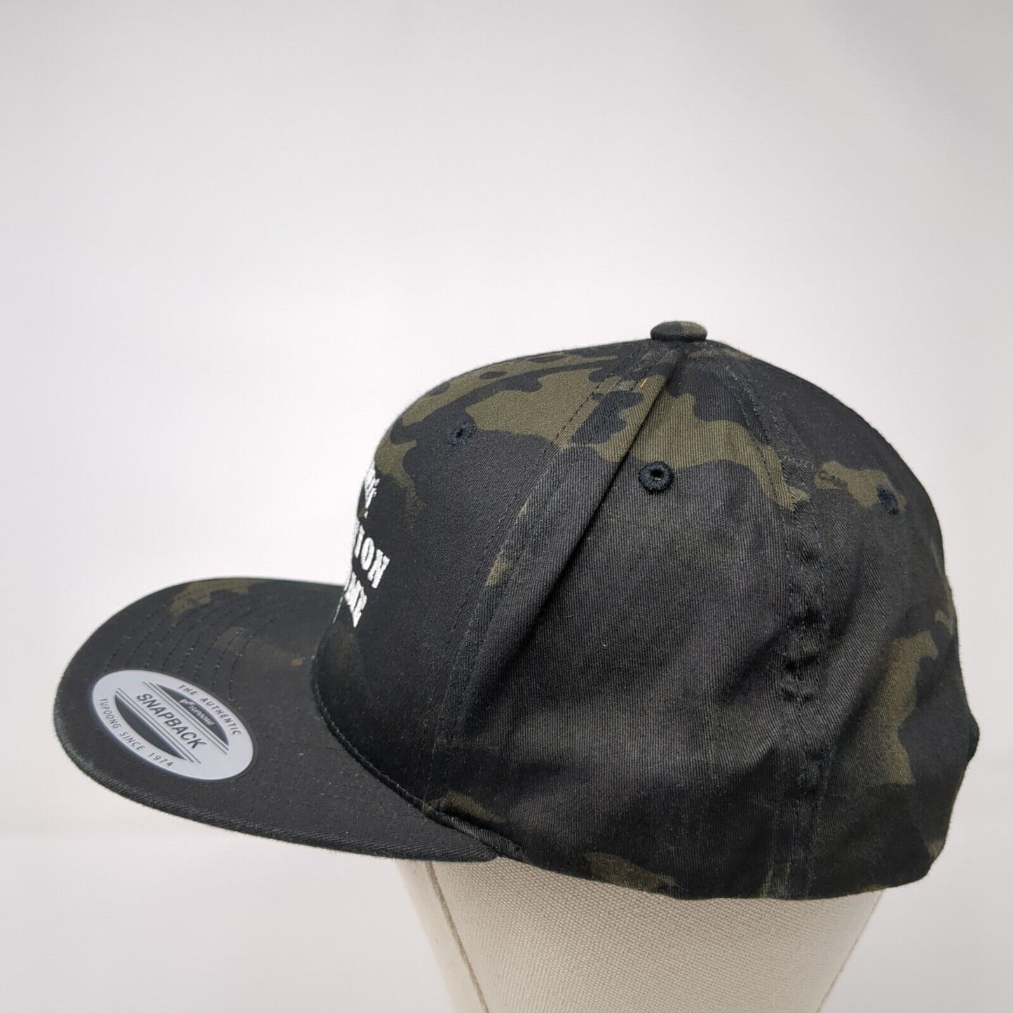 Jack Daniel's Operation Ride Home Snapback Hat Camo One Size Yupoong