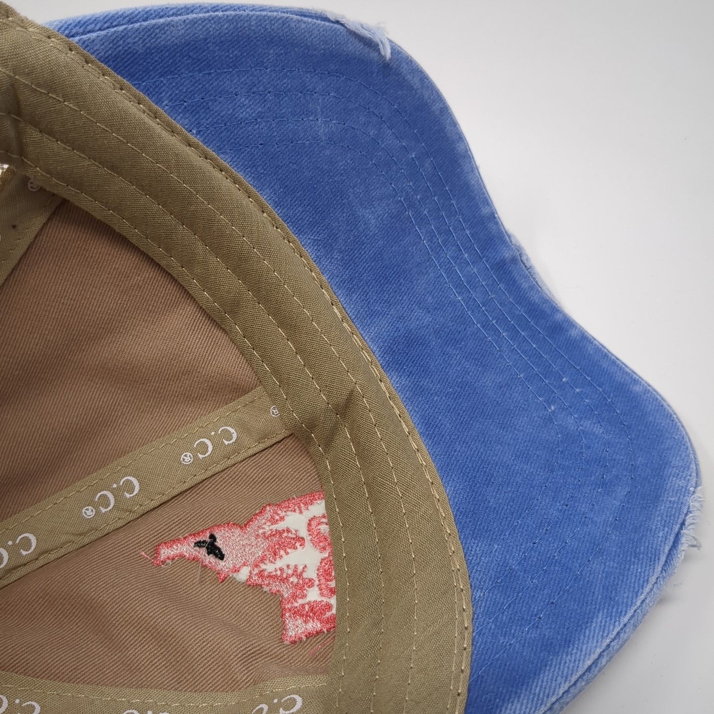 Idaho City Grocery Trucker Hat Multicolor OS Adjustable Distressed Mesh Back