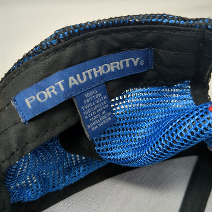 Port Authority Trucker Hat Black One Size Mesh Back JD'S Missoula MT Snapback