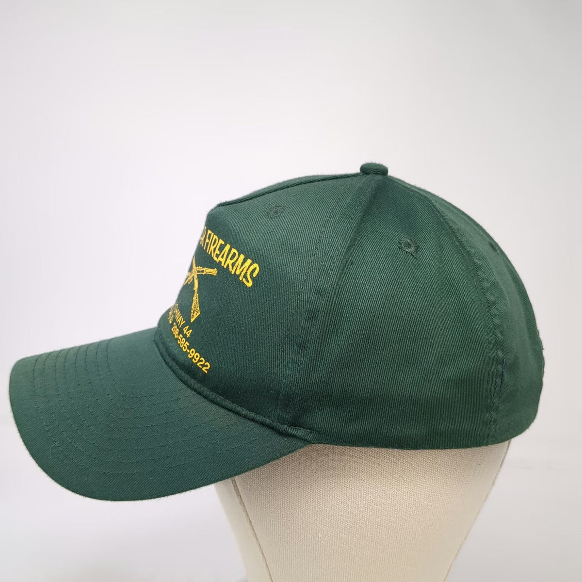 Cobra 5 Panel Hat Green One Size Snapback Mid-Star Firearms Middleton Idaho Gun