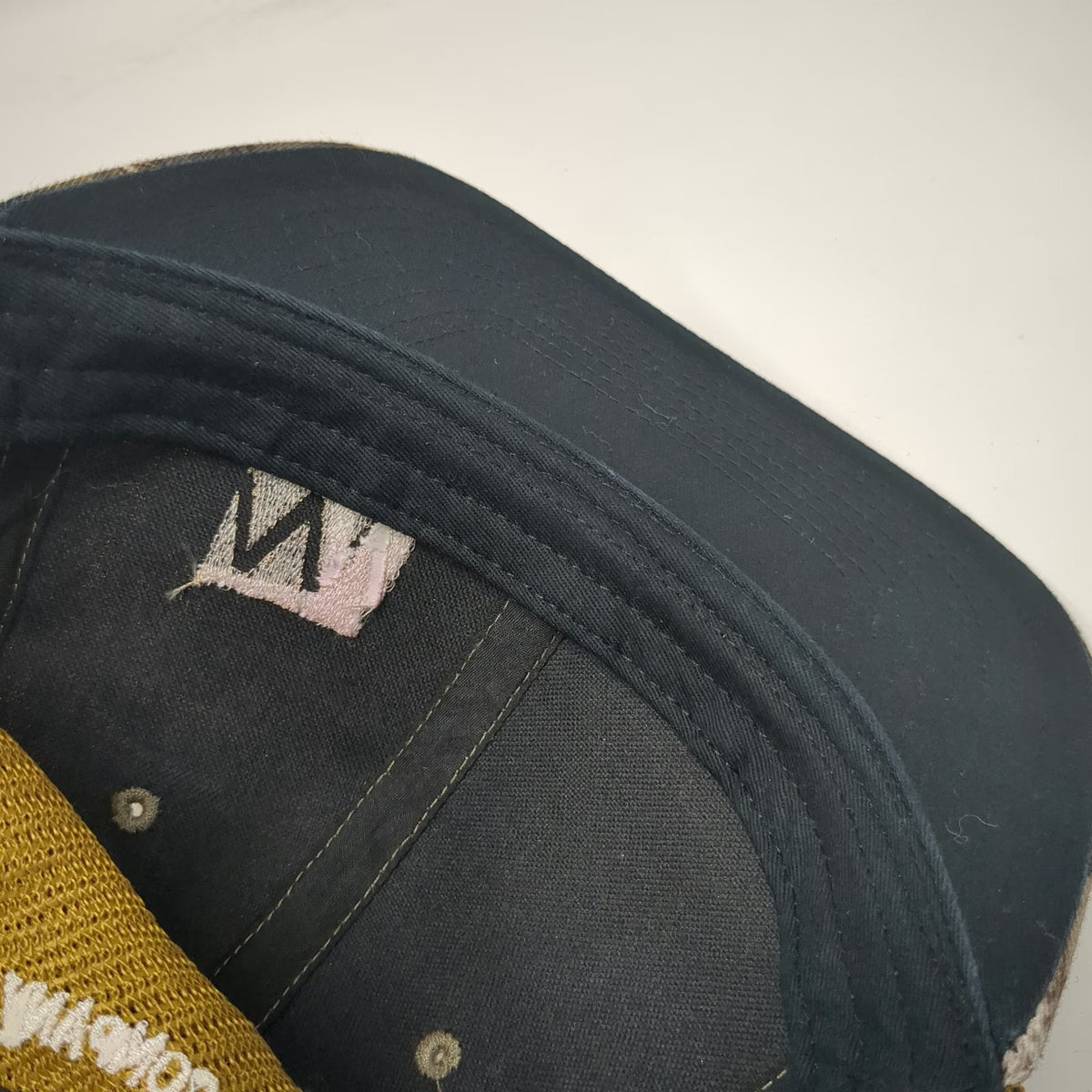 Richardson Trucker Hat Brown Camo One Size New West Building Company Snapback
