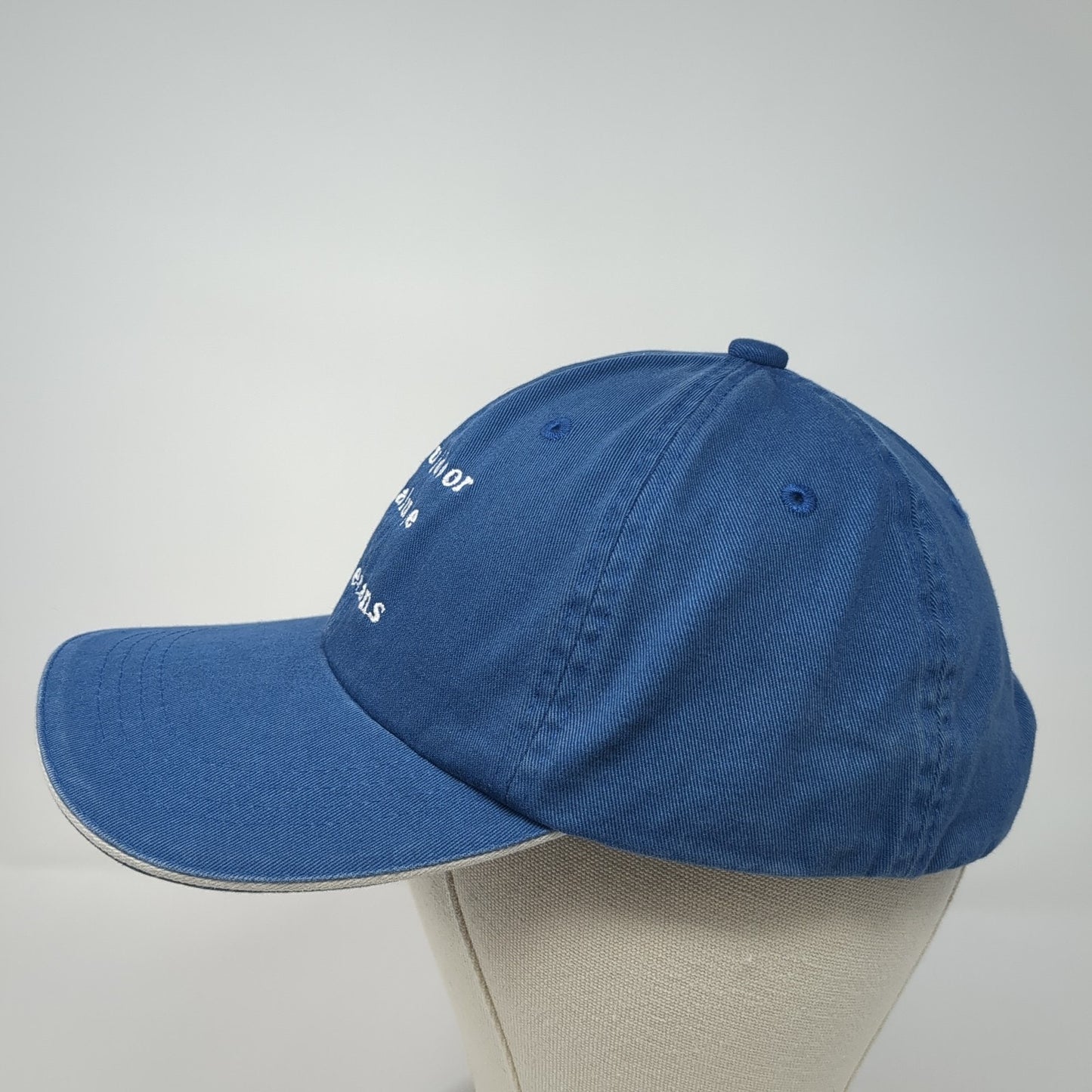 Outdoor Salute To Veterans Strapback Hat Blue One Size Port Authority
