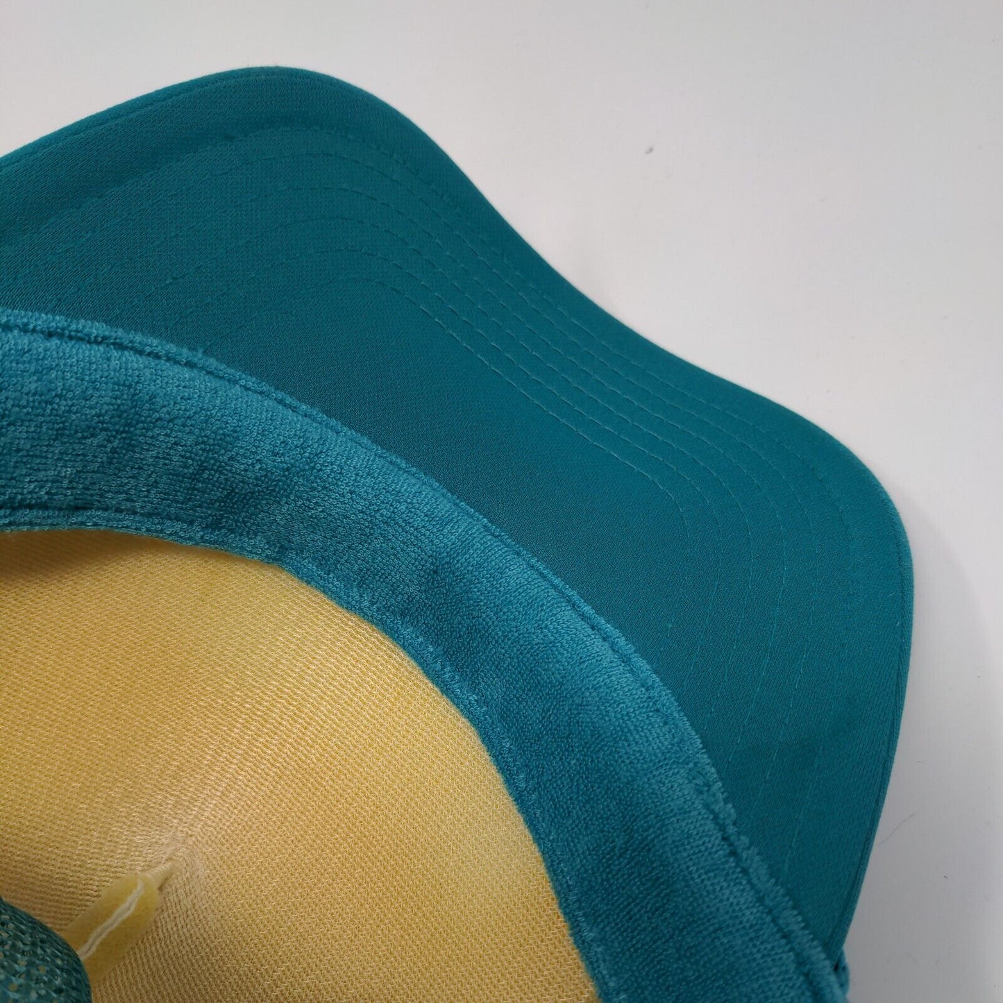 Otto Snapback Trucker Hat Greenish-Blue OSFM Adjustable Mesh Back Rope Polyester