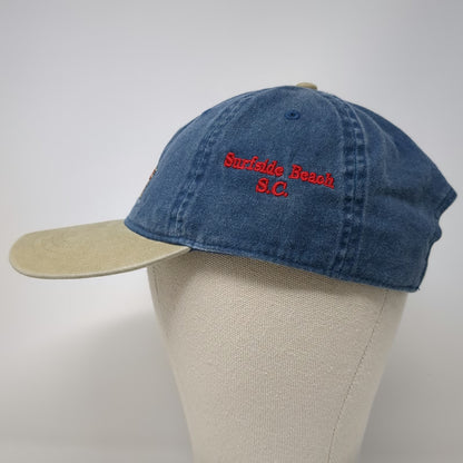 OTTO Crabby Mikes Seafood Surfside Beach SC Blue Baseball Cap One Size Hat