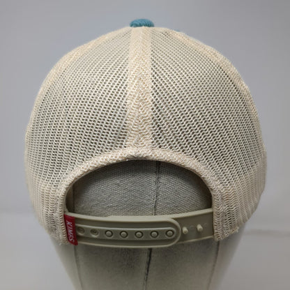 Kimes Ranch Trucker Hat Blue One Size Corduroy Patch Snapback Mesh Back Cap