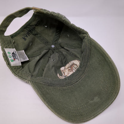Ramair LLC Slideback Hat Green One Size Adjustable Embroidered 6 Panel ECO