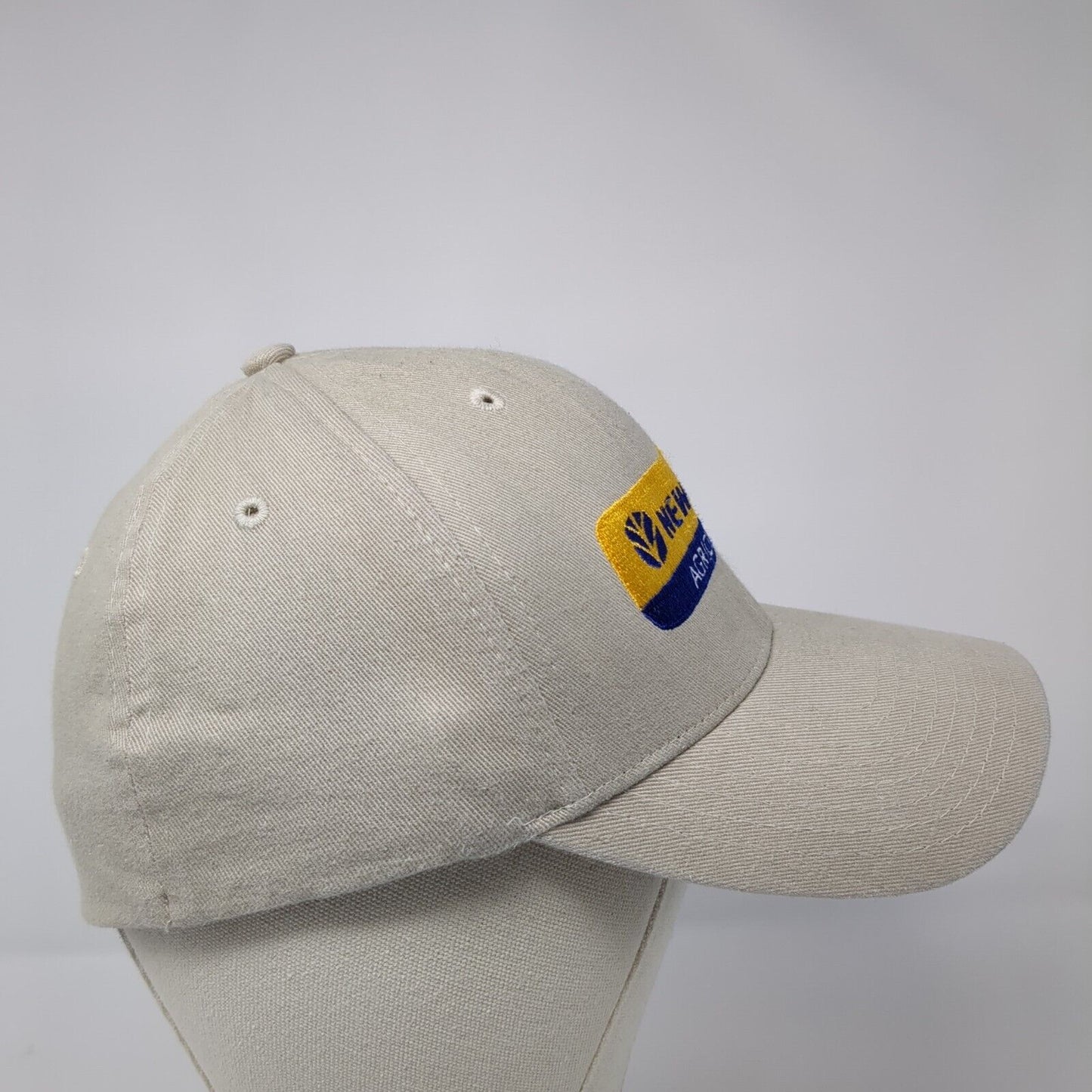 New Holland Agriculture Fitted Hat Tan L-XL Solid 2012 World Ag Expo