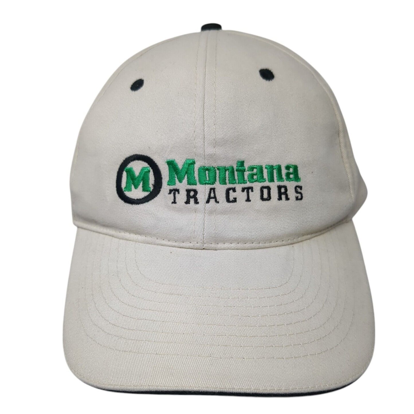 Montana Tractors Leader In Quality Strapback Hat Tan One Size Adjustable 6 Panel