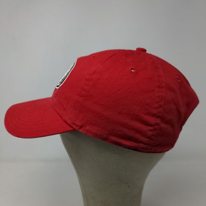 OTS Men's Slideback Hat Red Size OSFA Embroidered San Francisco 49'ers Logo