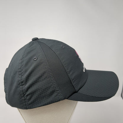 Channel Strapback Hat Gray One Size Adjustable Nike Heritage86 Dri-Fit