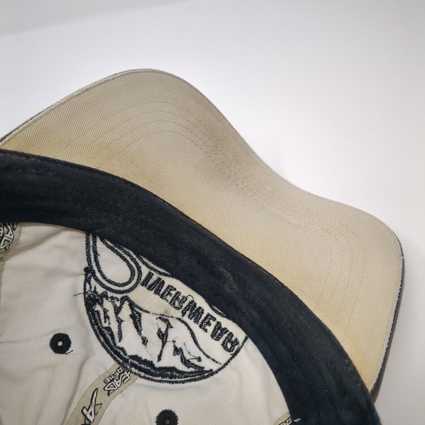 Riverwear Strapback Hat Tan One Size Adjustable Embroidered Extreme Fit Ahead