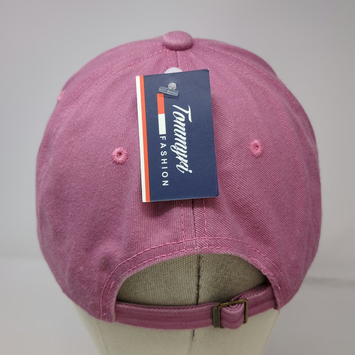 Tonny Fashion Baseball Cap Pink One Size Italia 1861 Embroidered Cotton Flag hat