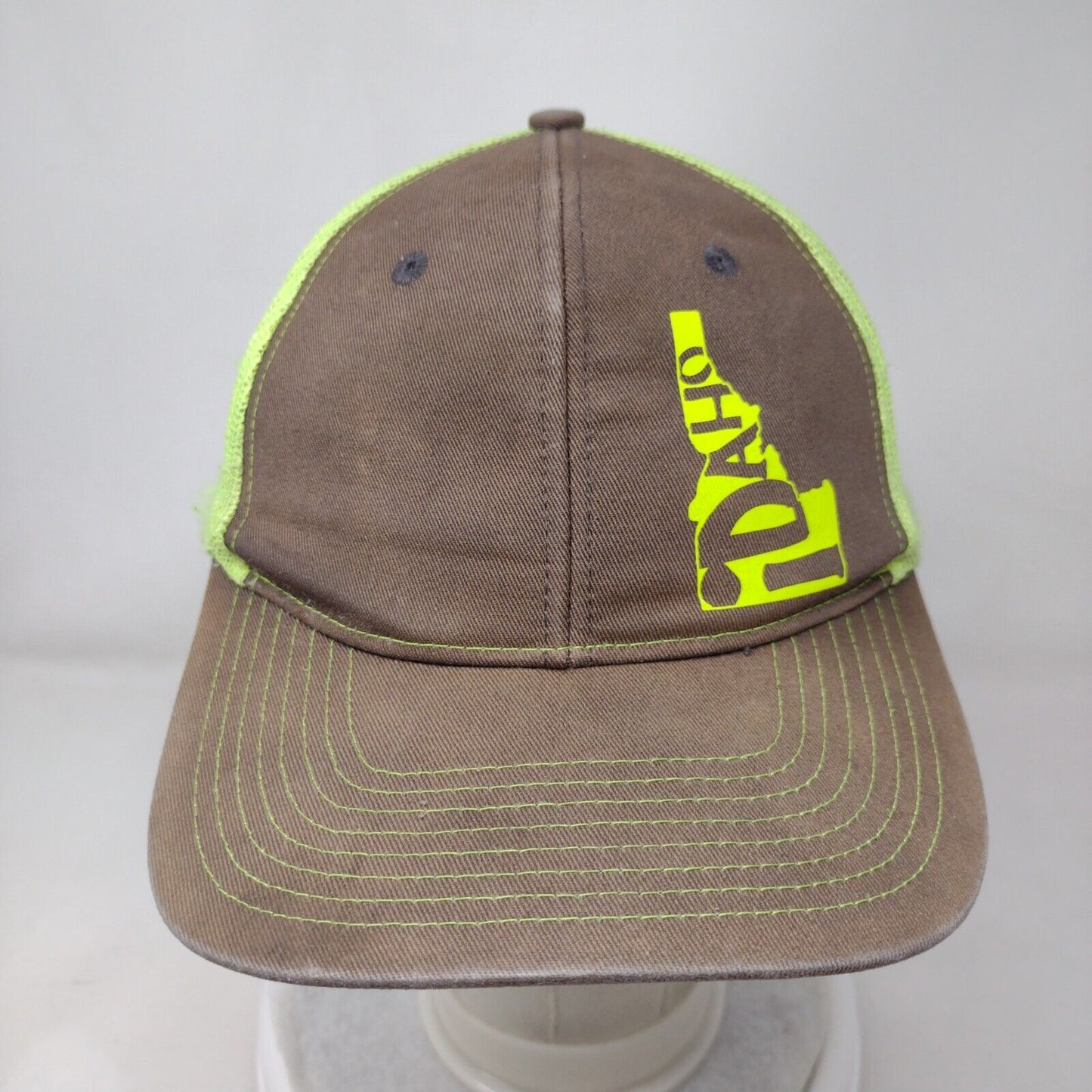 Idaho Snapback Mesh Back Trucker Hat Multi One Size Port Authority