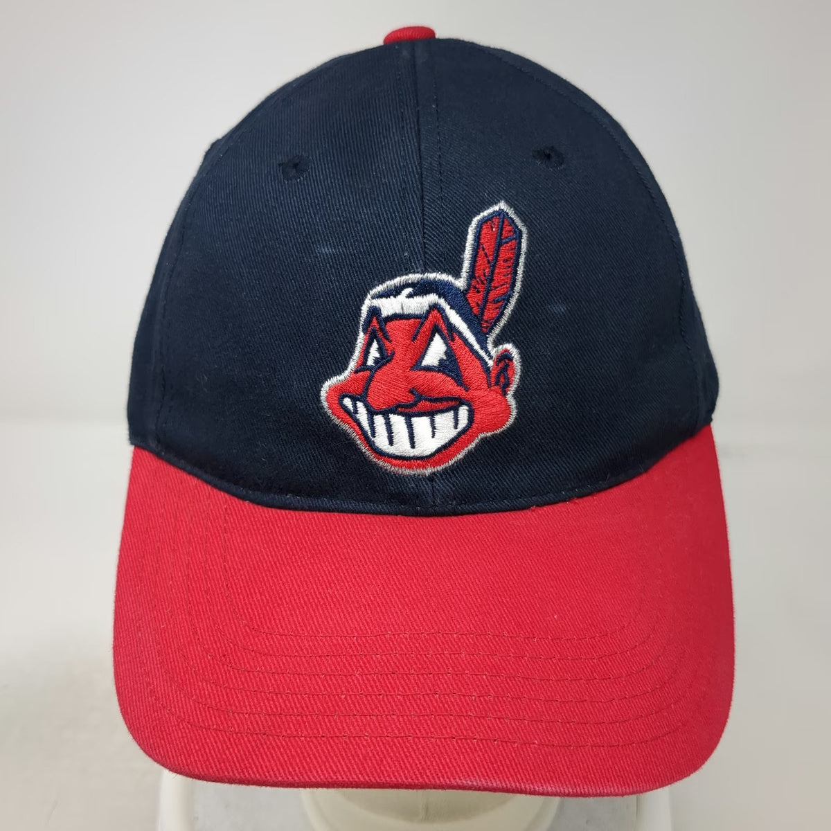 Cleveland Indians MLB Genuine Merchandise Baseball Cap Blue Red One Size Hat