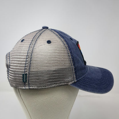 Legacy Trucker Hat Blue Gray One Size Kona HI Hawaii Sunset Mountain Patch Mesh