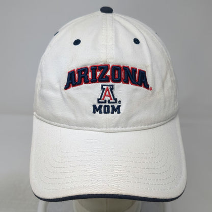 The Game Arizona Wildcats NCAA White Baseball Cap One Size Slideback Cotton Hat