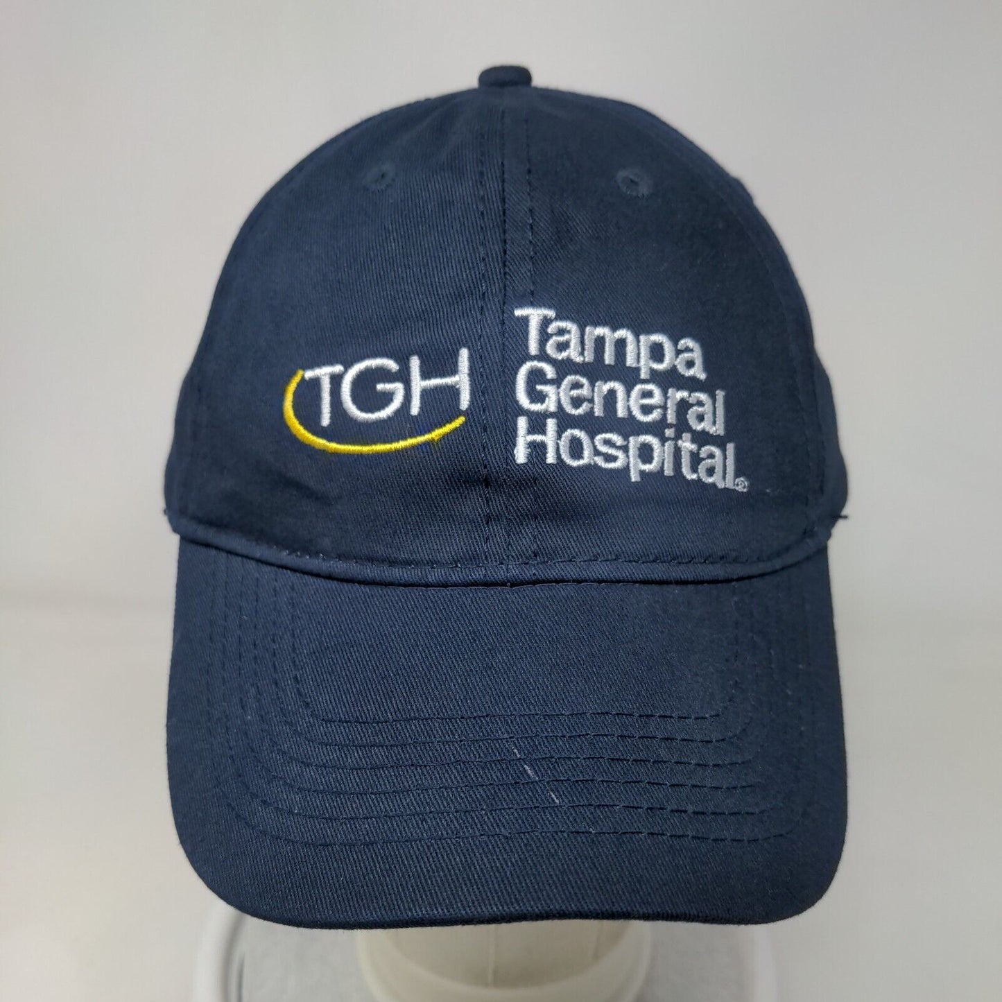 TGH Tampa General Hospital Strapback Hat Blue OSFM Embroidered Hit Wear