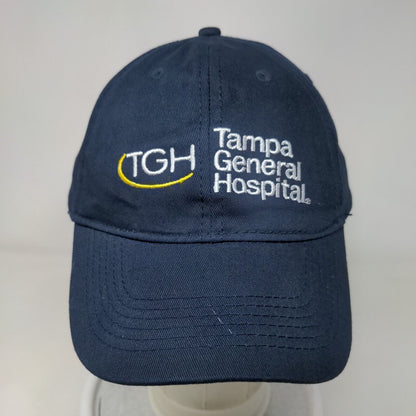 TGH Tampa General Hospital Strapback Hat Blue OSFM Embroidered Hit Wear