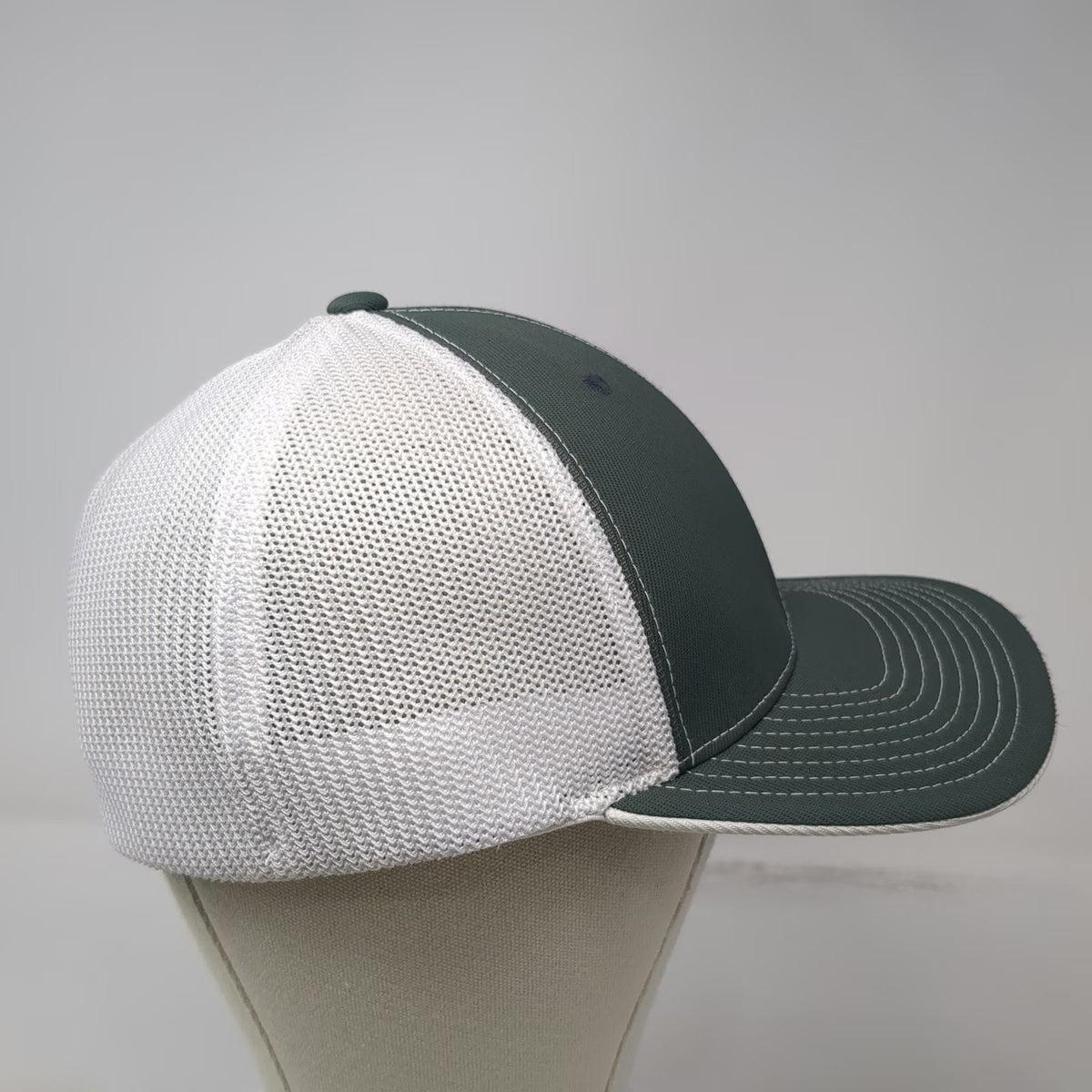 Pacific Headwear Baseball Cap Gray Alturas Homes XL Mesh Back Flexfit Pro Hat