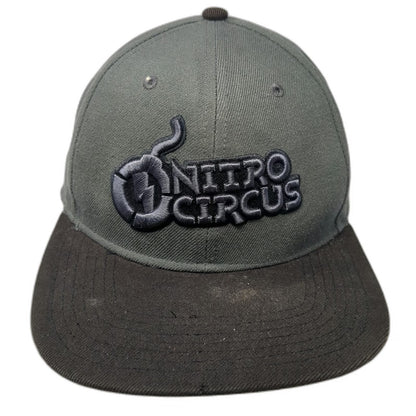 '47 Nitro Circus Snapback Gray One Size Hat Autographed Signed Embroidered Logo