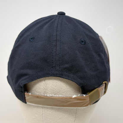 Pukka Baseball Cap Blue One Size Ponte Vedra FL Golf Burns Wilcox Leather Hat