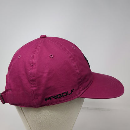 Under Armour Baseball Cap Pink One Size UA Golf Embroidered Adjustable Hat