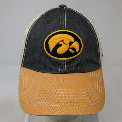 Iowa Hawkeyes NCAA Top of the World Trucker Hat Gray Orange One Size Snapback
