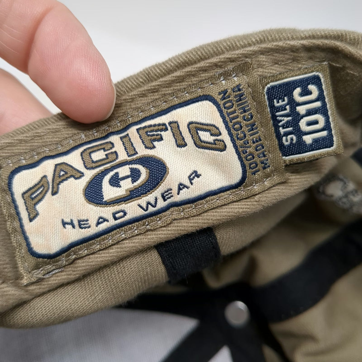 Pacific Headwear Baseball Cap Brown OS Pacific Supply CertainTeed Hat Strapback