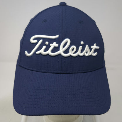 Titleist Baseball Cap Blue M Pro V1 FootJoy Golf Performance Script Logo Hat