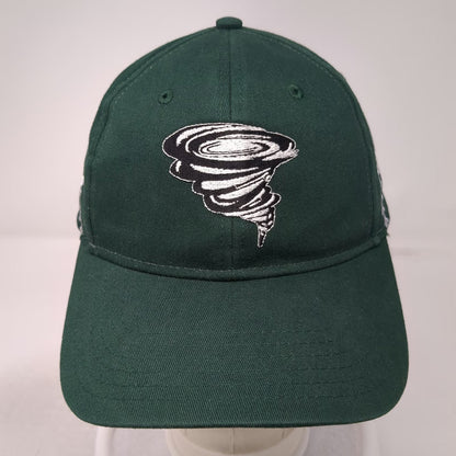Victory Custom Chubbuck Cyclones Green One Size Cap Hat Tornado Stitching Detail