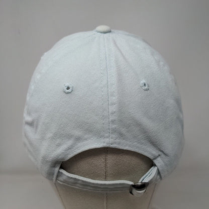 St. Augustine Slideback Hat Blue One Size Solid Adjustable Embroidered