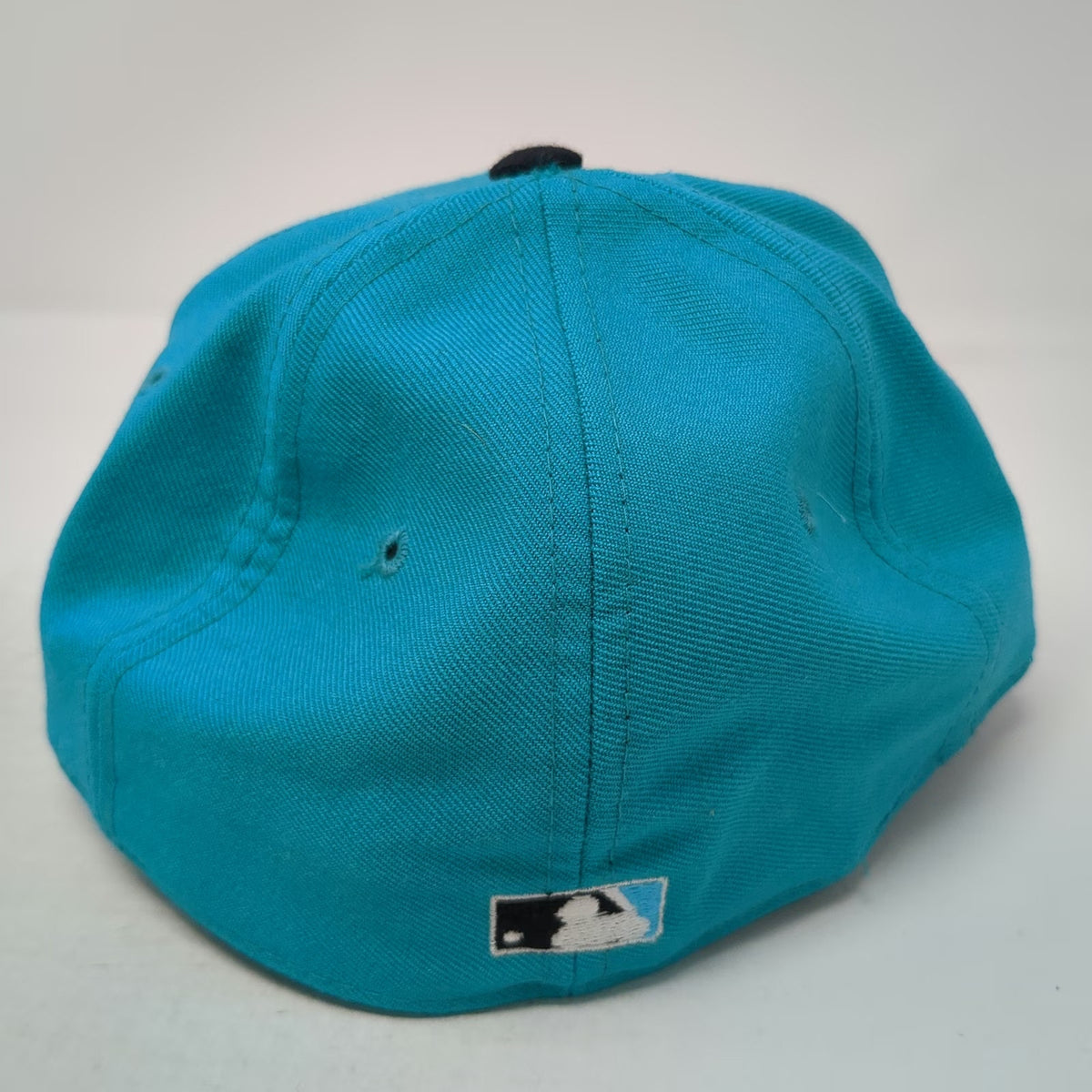 Florida Marlins MLB New Era Baseball Cap Blue 6 3/4 Wool Pro Model Hat Vintage