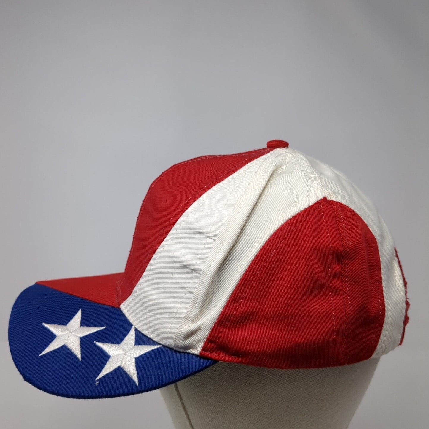 Kati Supreme Snapback Hat Multi One Size Adjustable Patriotic Colorblock