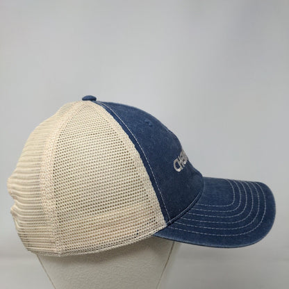 Chemsearch FE Snapback Trucker Hat Blue One Size Mesh Back Cap America
