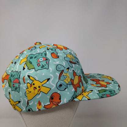 Pokemon All Over Character Snapback Hat Multi OSFM Gotta Catch 'Em All!