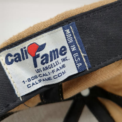 Cali Fame Baseball Cap Brown One Size Spurwing Country Club Wool Slideback Hat