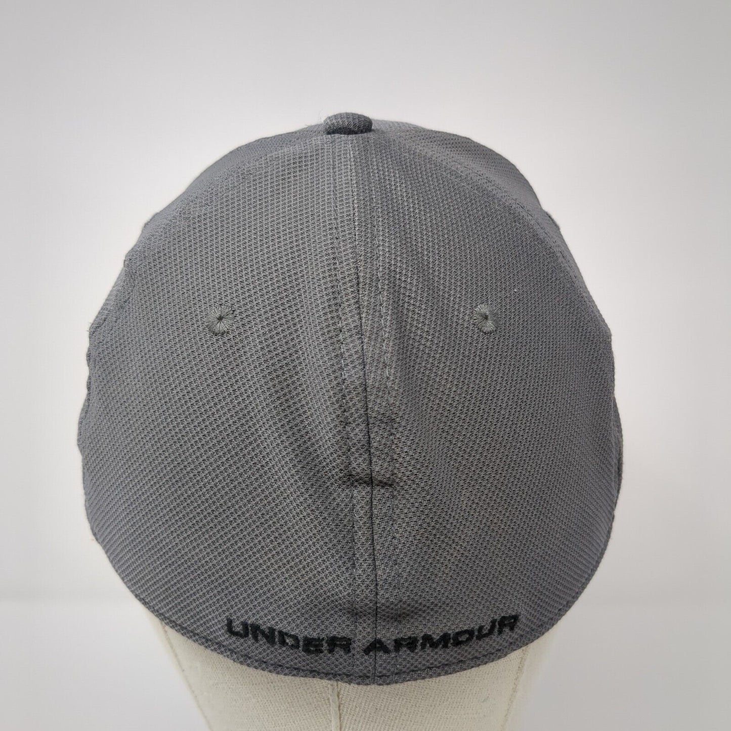 Under Armour Blitzing Fitted Hat Gray L/XL Stretch UA Classic Fit