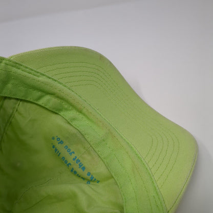 Heart Beach Wave Slideback Hat Green One Size Adjustable Life Is Good