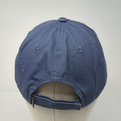 Captain Hook's Big Pine Key Strapback Hat Blue One Size Adjustable Ouray