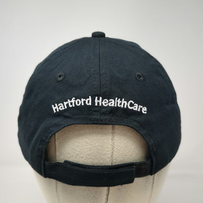 Cap America Black One Size Baseball Cap Hartford HealthCare Charlotte Strong Hat