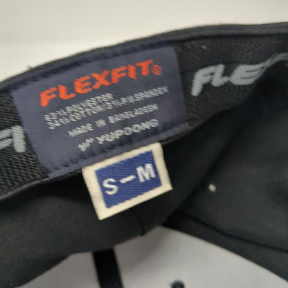 Flexfit Baseball Cap Black M SpaceX Logo Embroidered Aerospace Rocket Fitted Hat