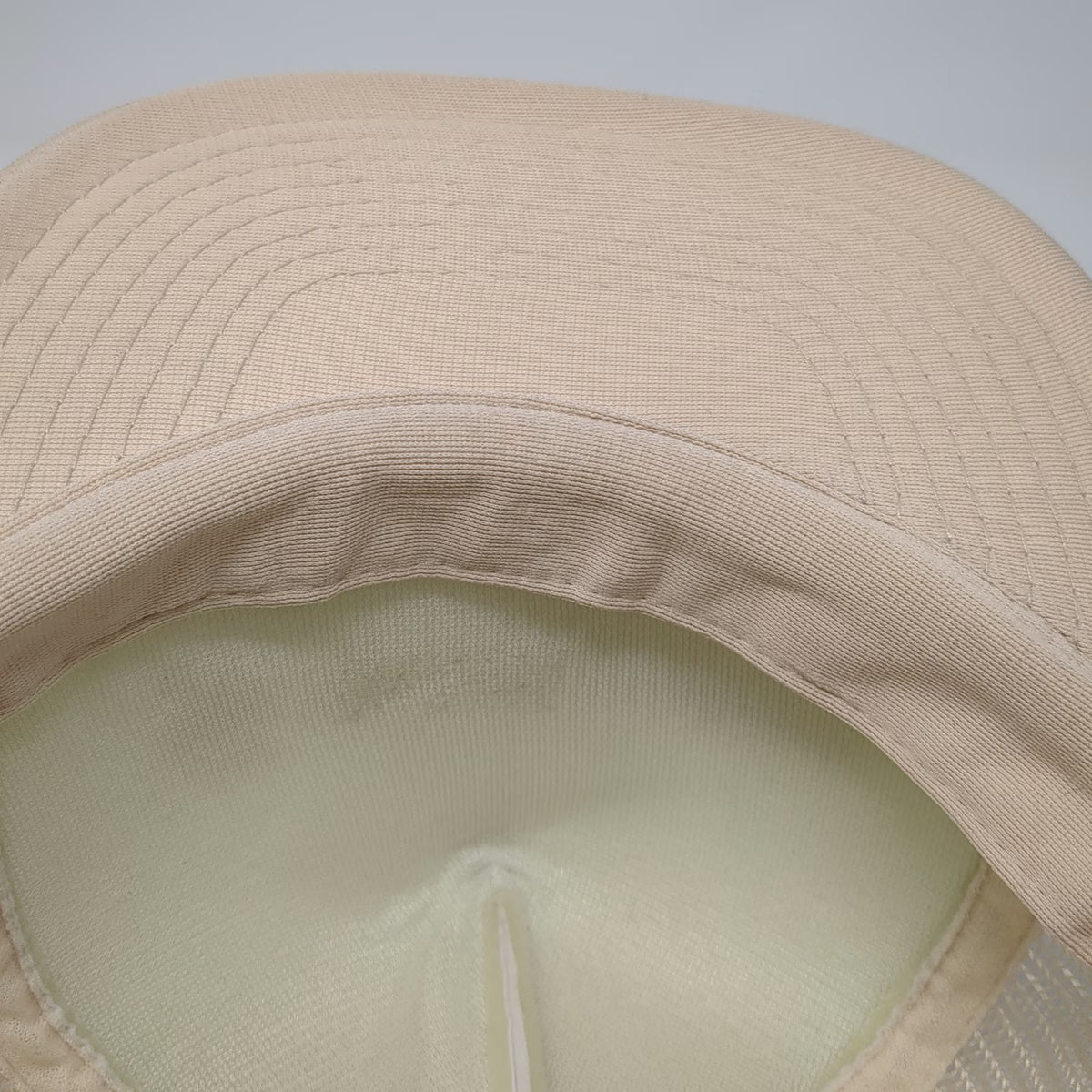 Mohr's Salt Lake Hardware Coming Thru For You Trucker Hat Beige One Size Mesh