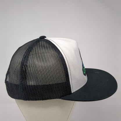 Life At Sea Snapback Trucker Hat Black One Size Mesh Back Yupoong