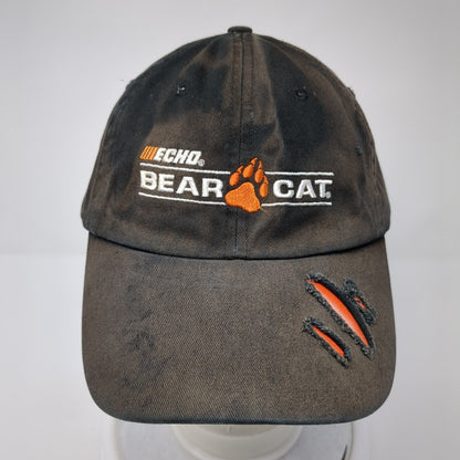 Echo Bear Cat Slideback Hat Black One Size Embroidered K-Products