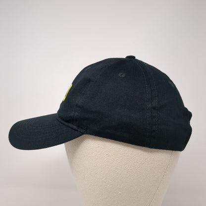 PCRD Strapback Hat Black Youth One Size Adjustable Port & Company