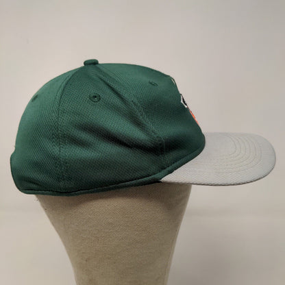 OC Sports Boy's Strapback Hat Green Gray Fort Wayne Tincaps Embroidered Logo