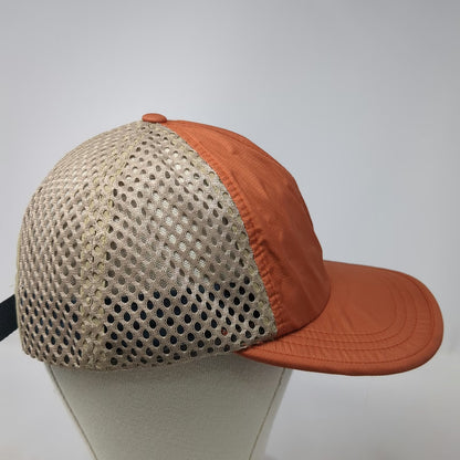 Richardson Baseball Cap Orange One Size Mesh Back MISSION43 Idaho Outdoor Hat